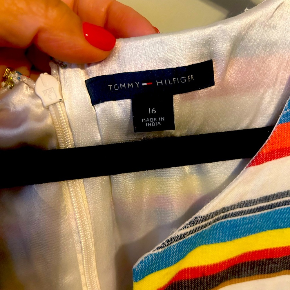 Tommy Hilfinger Midi Sheath Dress Size 16